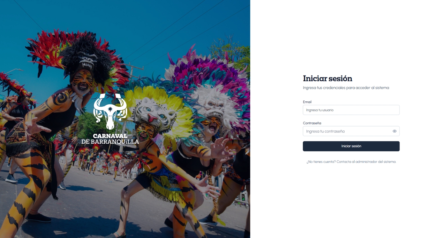 ERP a Medida — Carnaval de Barranquilla
